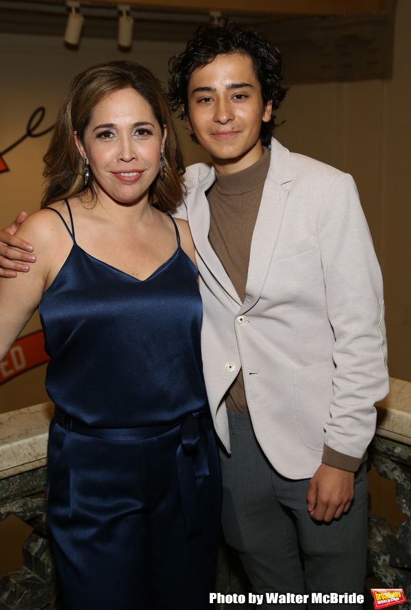 Andrea Burns and Mateo Ferro  Photo