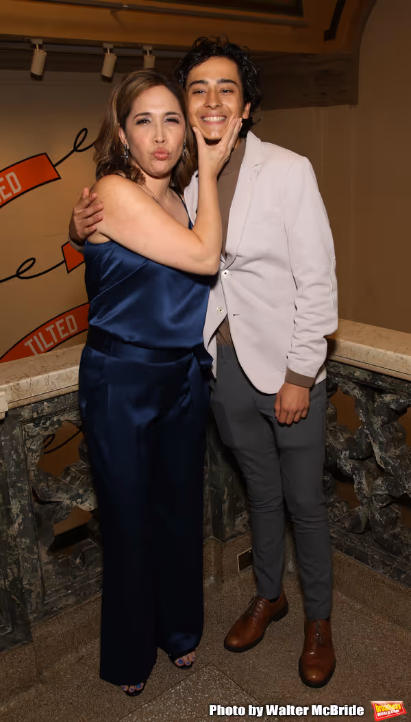 Andrea Burns and Mateo Ferro  Photo