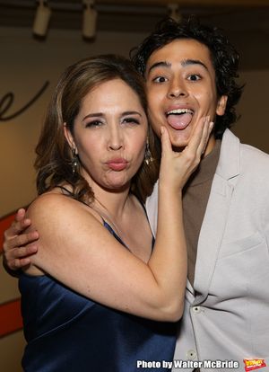 Andrea Burns and Mateo Ferro @ BroadwayWorld Andrea Burns and Mateo Ferro Photo