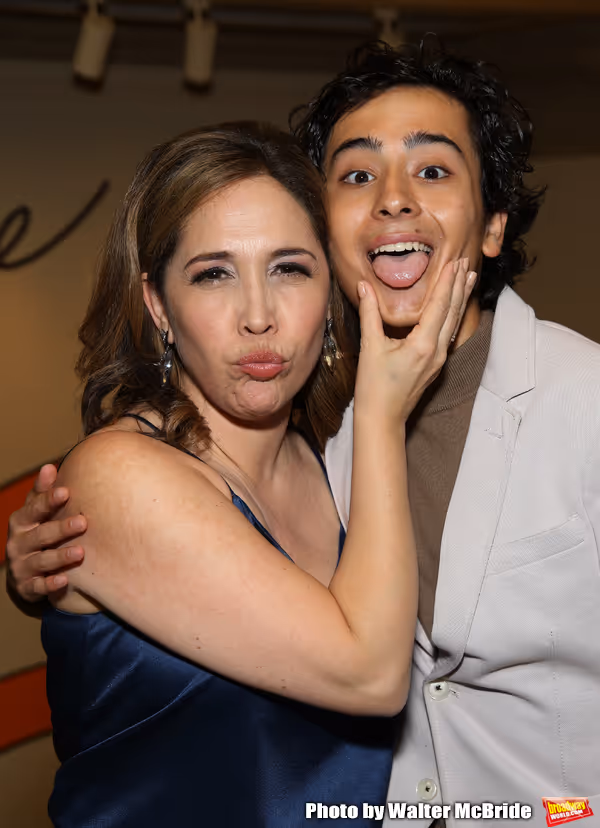 Andrea Burns and Mateo Ferro  Photo
