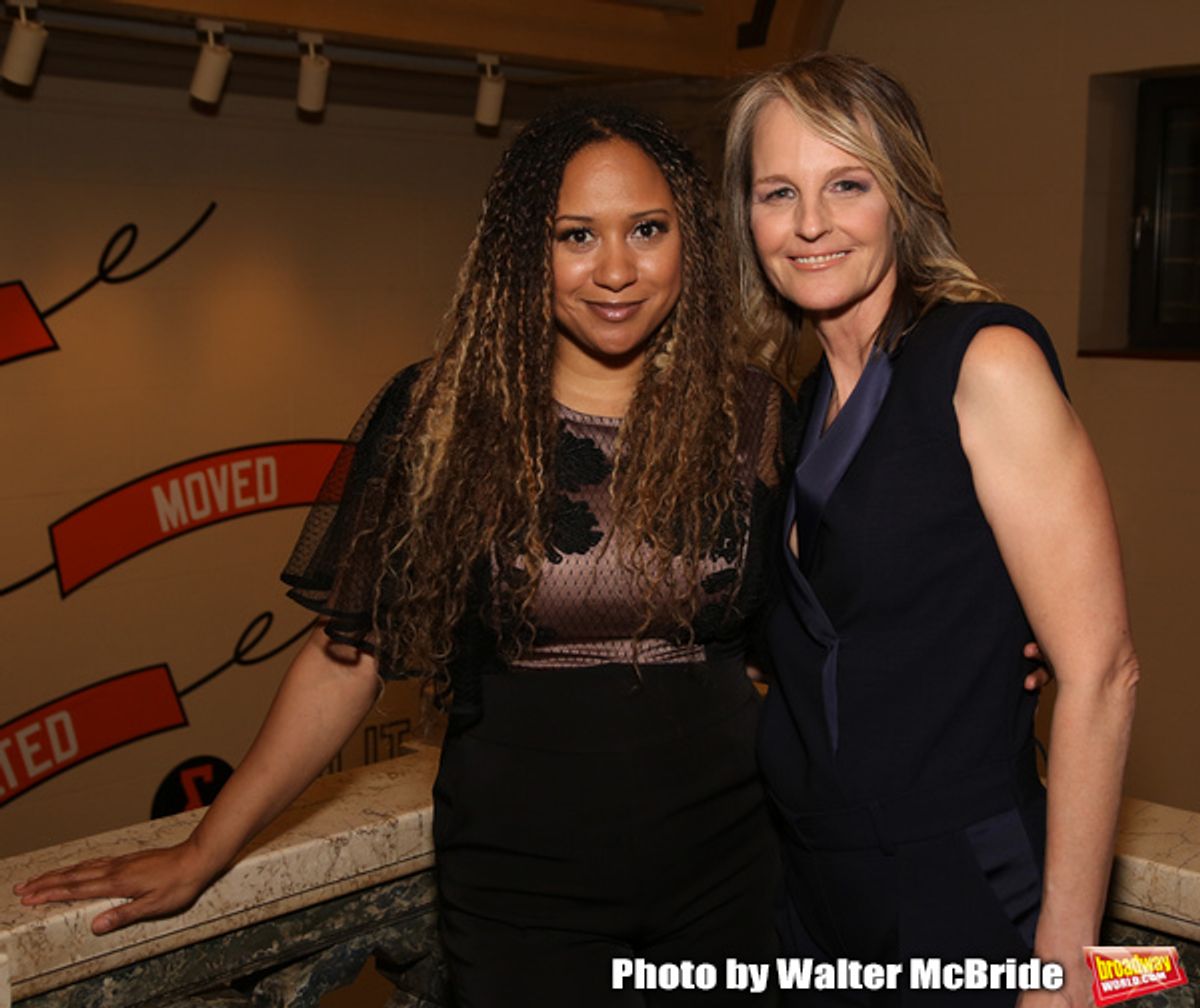 Tracie Toms and Helen Hunt  at 