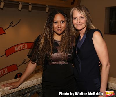 Tracie Toms and Helen Hunt  Photo