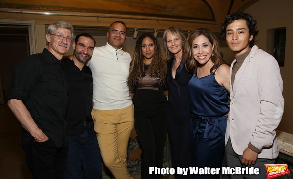 David Garrison, Javier Munoz, Christopher Jackson, Tracie Toms, Helen Hunt, Andrea Bu Photo