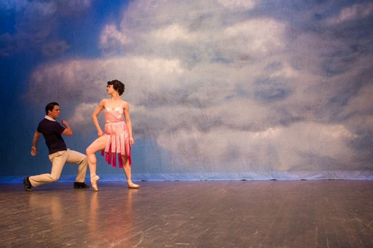 Julie Eicher and Clyde Alves at 