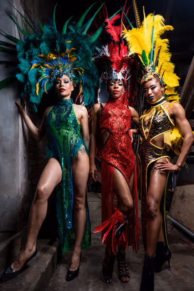 Afra Hines, Briana Reed and Marija Abney  Photo