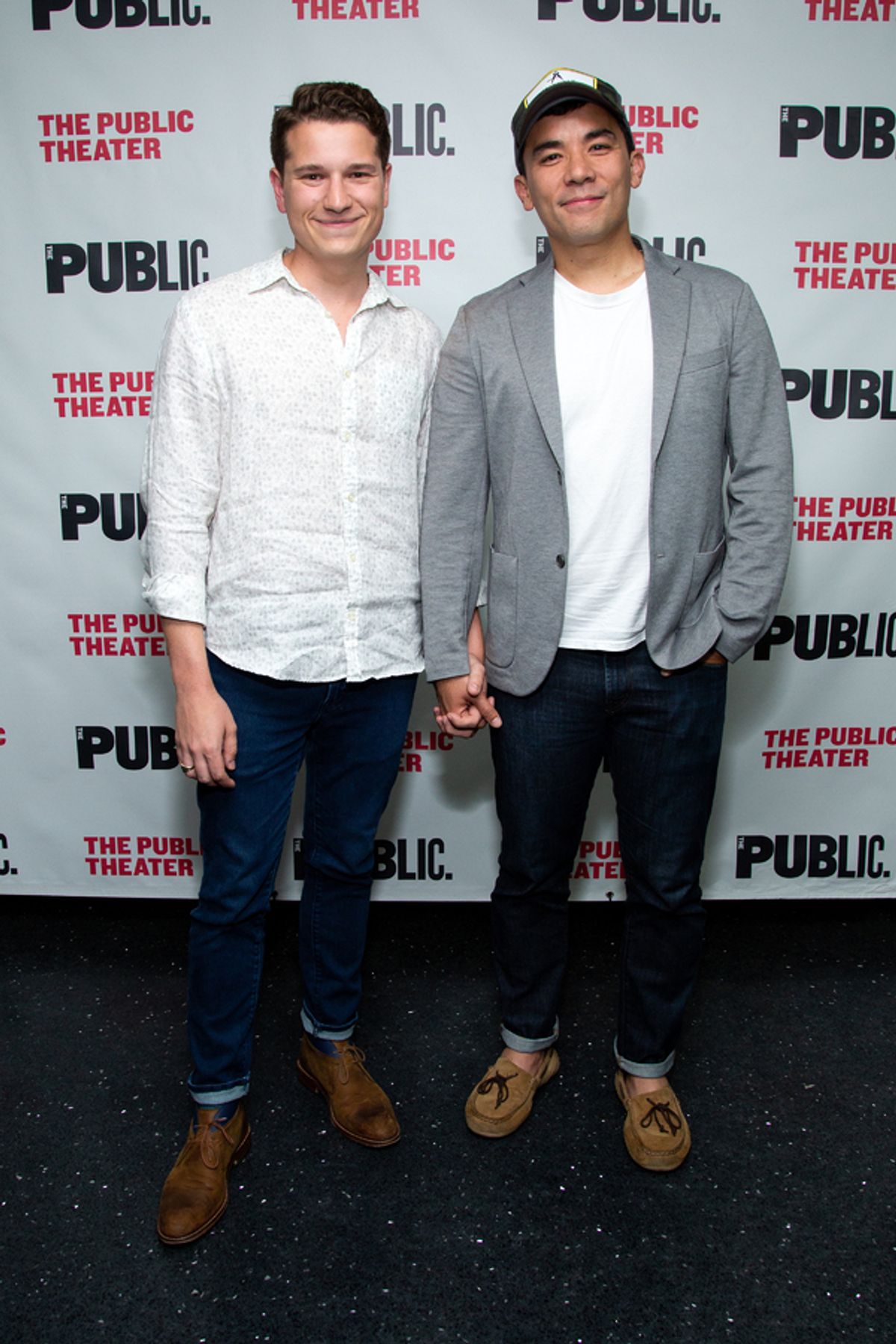 Josh Cockream, Conrad Ricamora at 