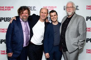 Oskar Eustis, David Cale, Matthew Dean Marsh, Robert Falls Photo