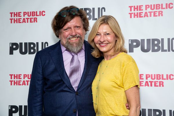 Oskar Eustis, Laurie Eustis Photo