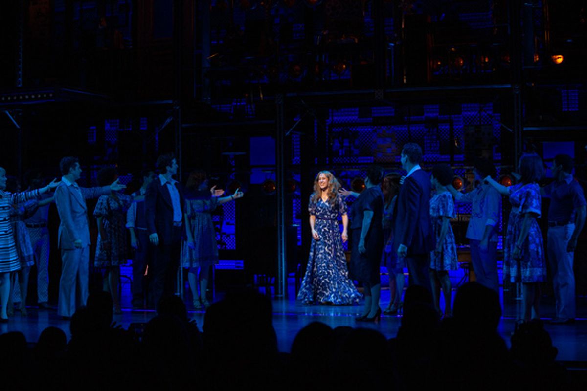 Vanessa Carlton and the cast of Beautiful at 