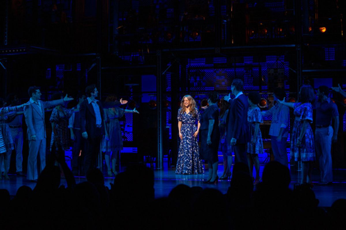 Vanessa Carlton and the cast of Beautiful at 