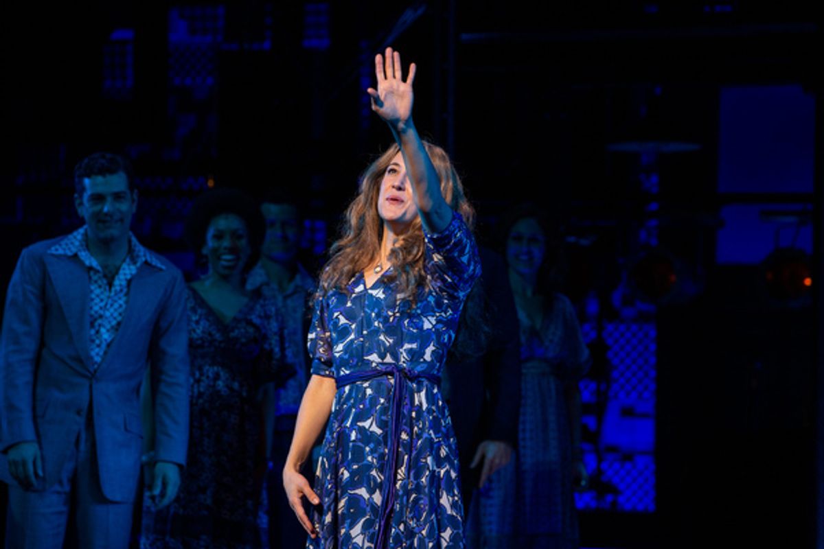 Vanessa Carlton and the cast of Beautiful at 