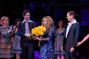Vanessa Carlton and the cast of Beautiful @ BroadwayWorld Vanessa Carlton and the cast of Beautiful Photo