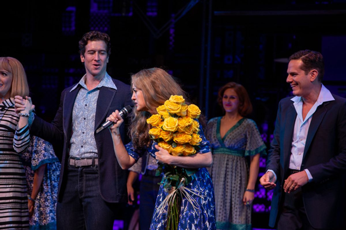 Vanessa Carlton and the cast of Beautiful at 