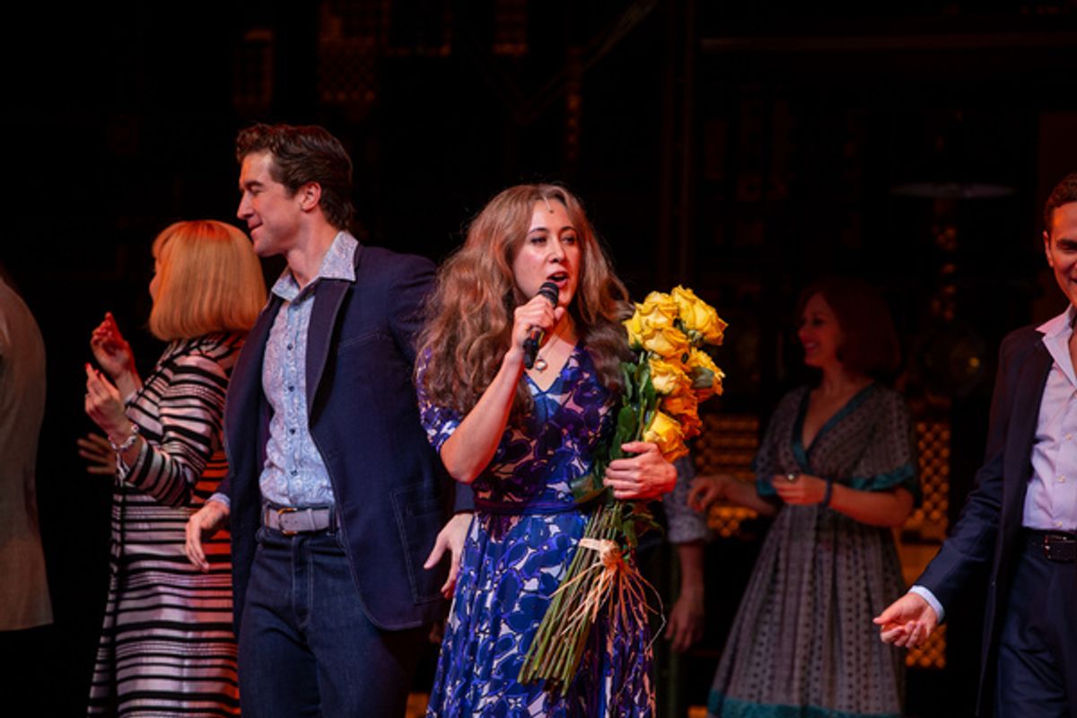 Vanessa Carlton and the cast of Beautiful at 