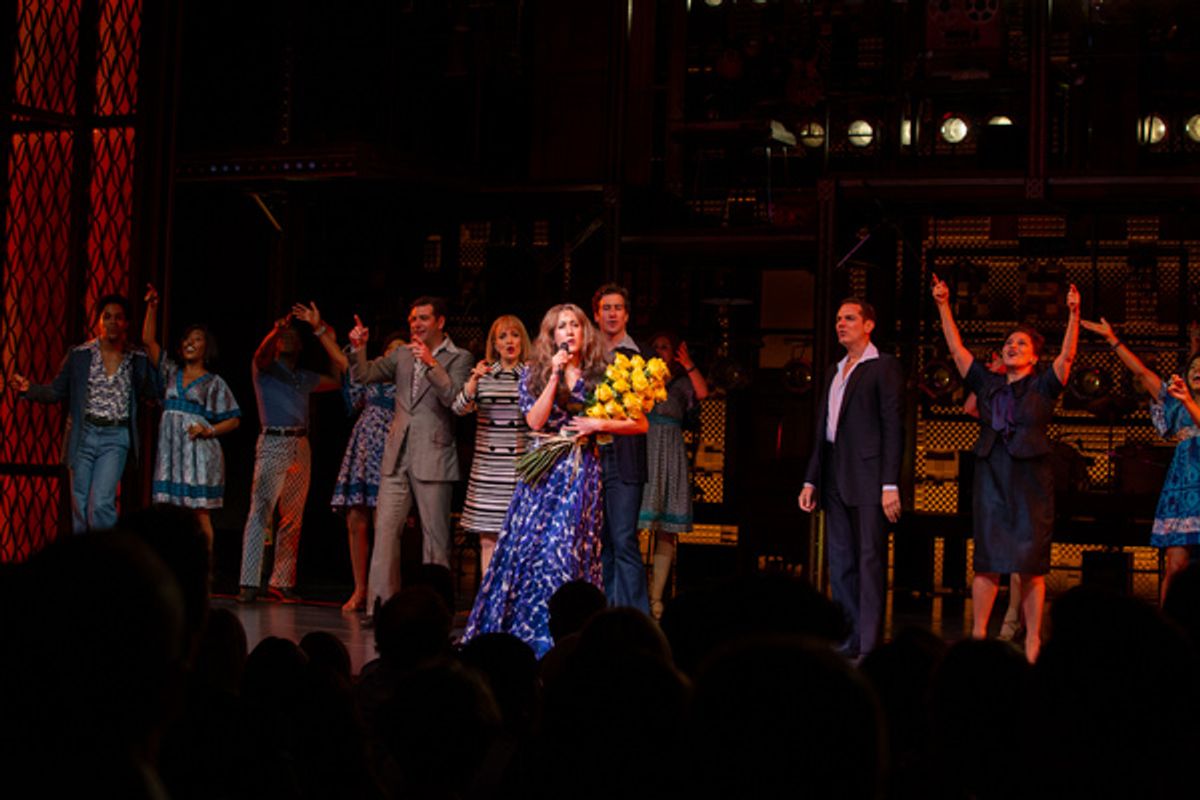 Vanessa Carlton and the cast of Beautiful at 