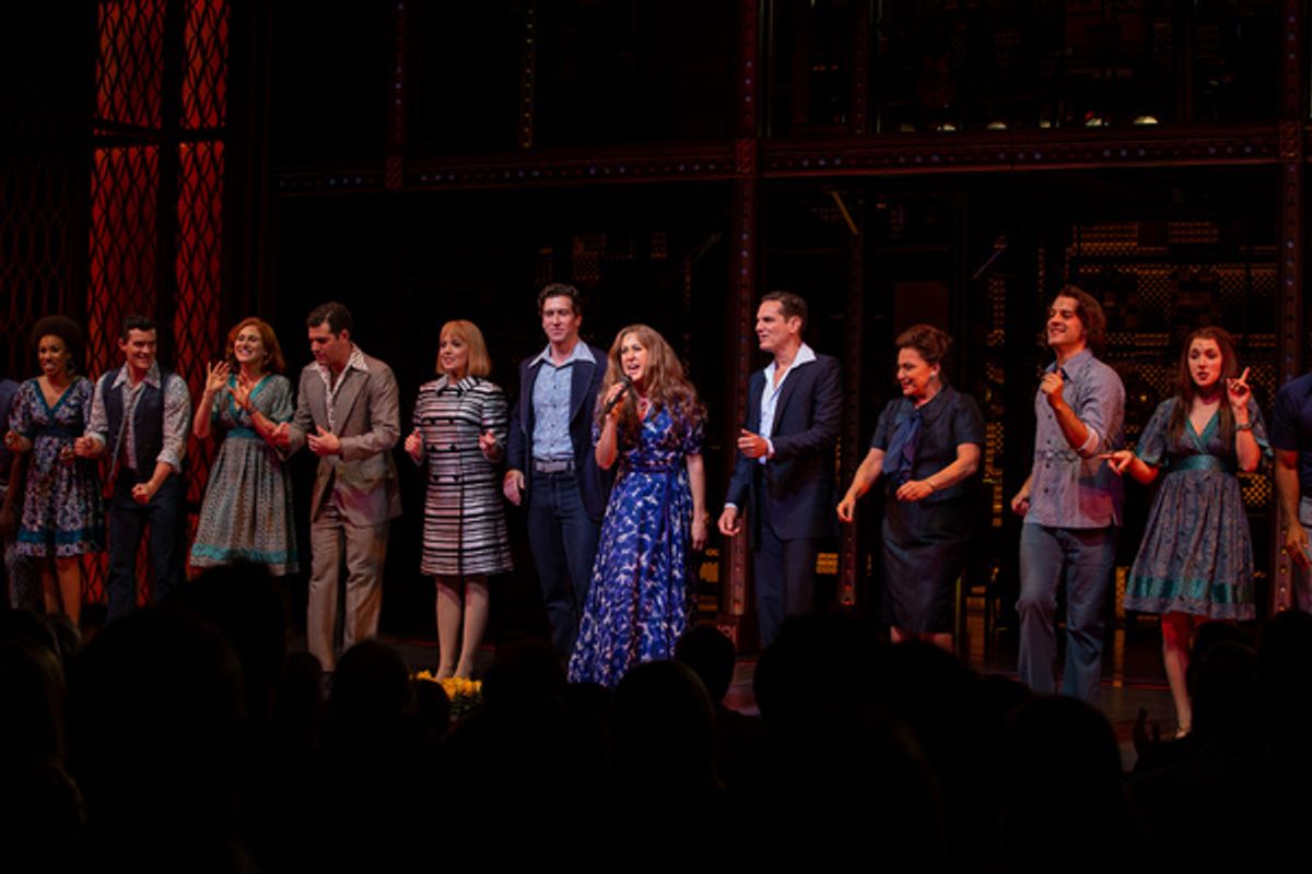 Vanessa Carlton and the cast of Beautiful at 