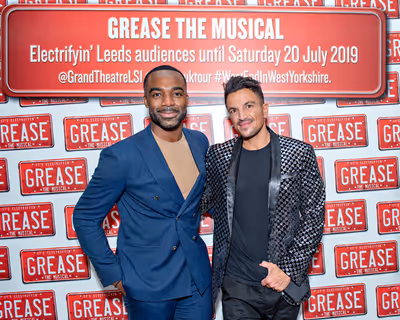 Ore Oduba and Peter Andre Photo