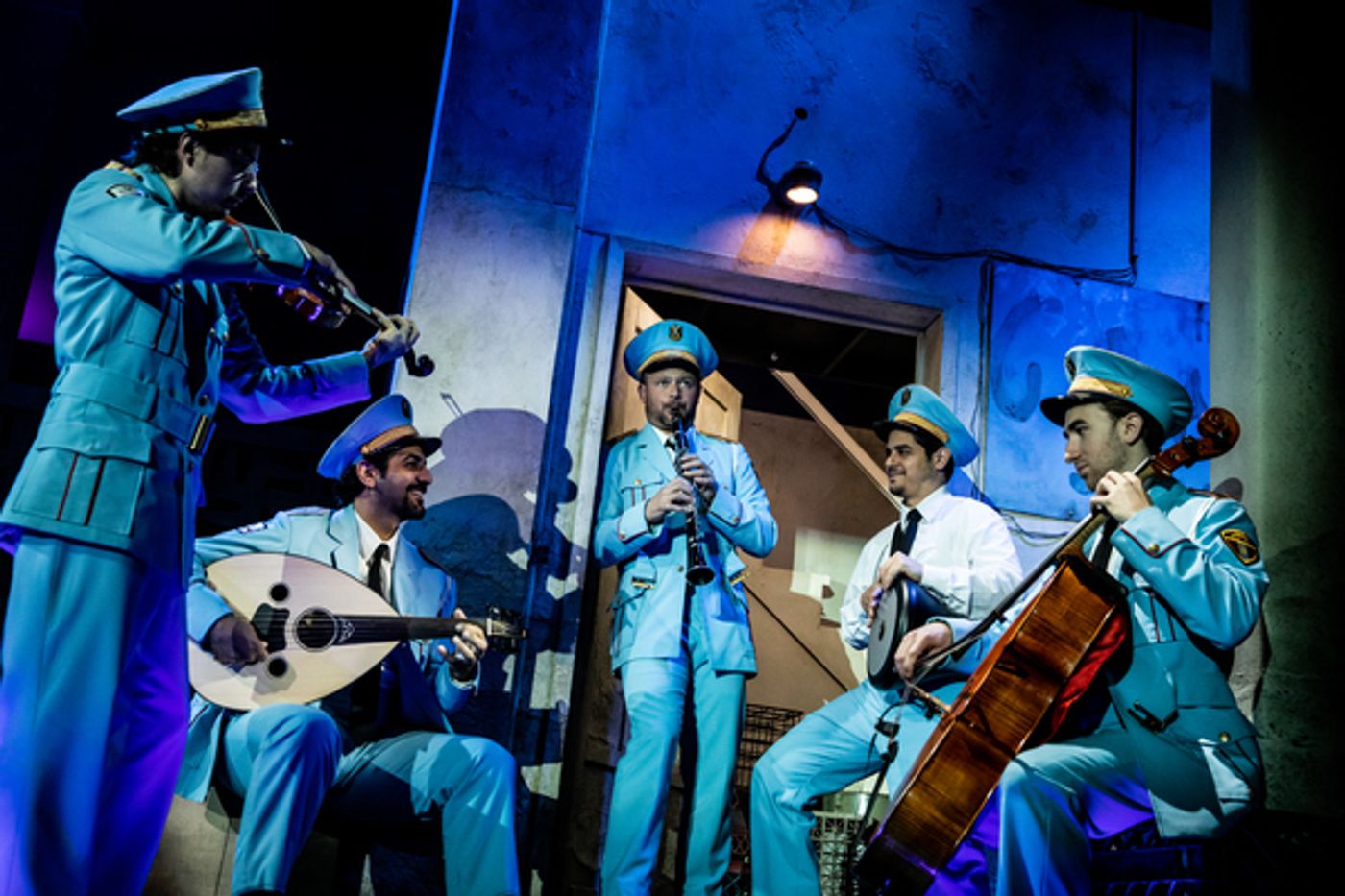 Photo Flash: Get A First Look At Chilina Kennedy And Sasson Gabay in THE BAND'S VISIT  Image