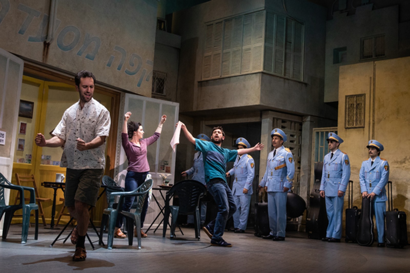Photo Flash: Get A First Look At Chilina Kennedy And Sasson Gabay in THE BAND'S VISIT — photo 3 of 4