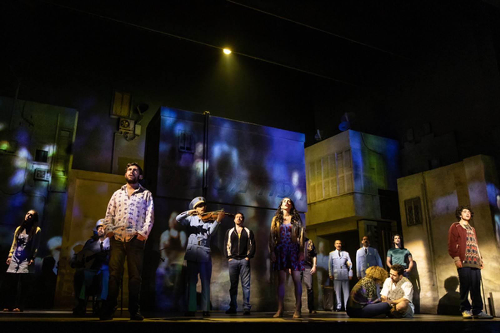 Photo Flash: Get A First Look At Chilina Kennedy And Sasson Gabay in THE BAND'S VISIT — photo 2 of 4