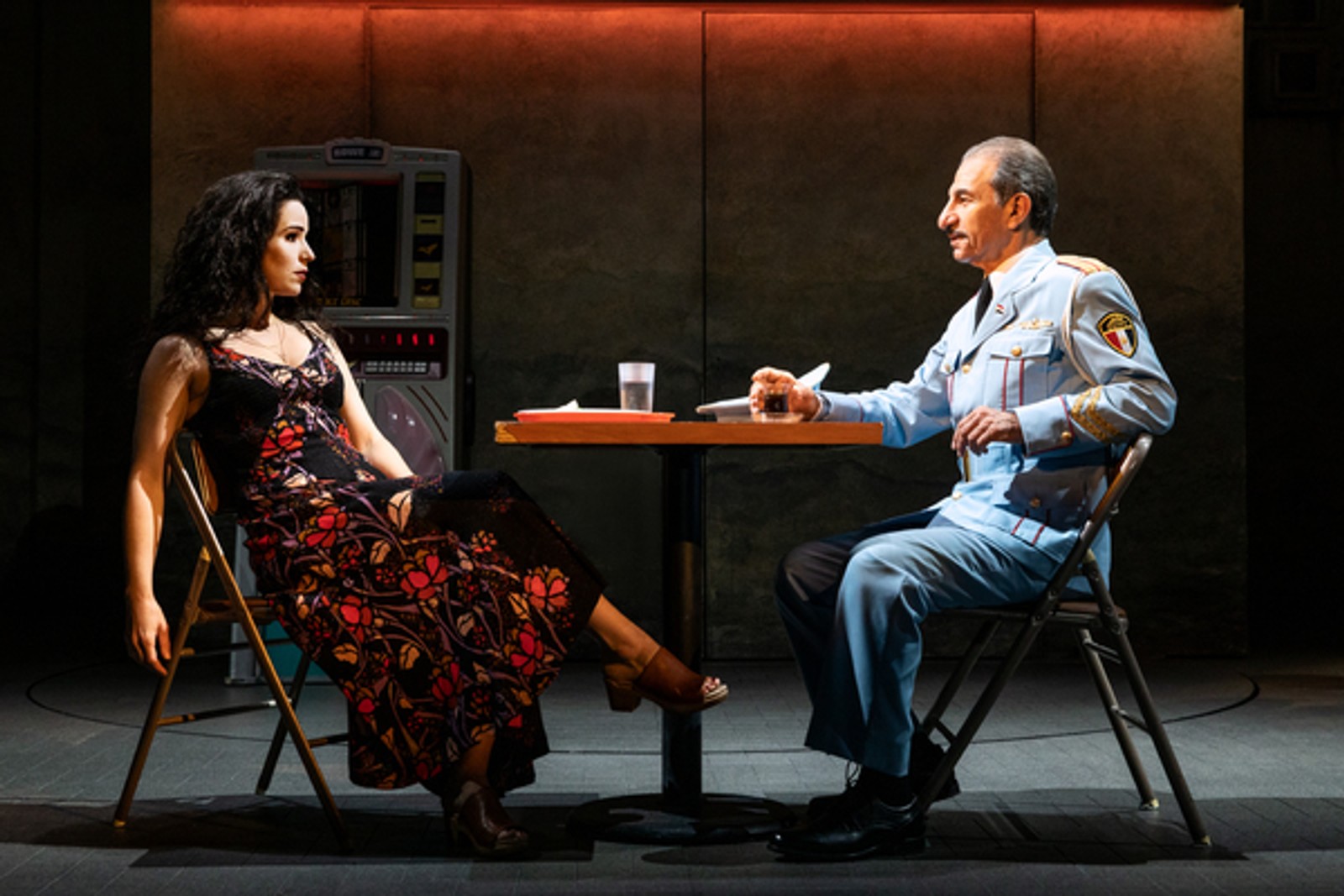 Photo Flash: Get A First Look At Chilina Kennedy And Sasson Gabay in THE BAND'S VISIT — photo 1 of 4