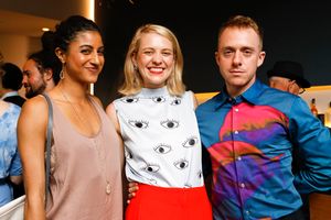 Vella Lovell, Rachael Duddy and Max Jenkins @ BroadwayWorld Vella Lovell, Rachael Duddy and Max Jenkins Photo