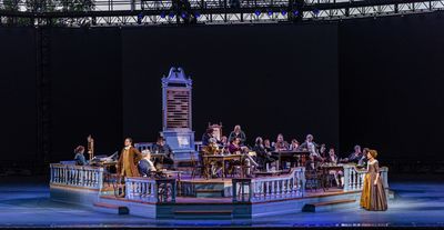 Robert Petkoff, Jenny Powers, The Cast of 1776 Photo