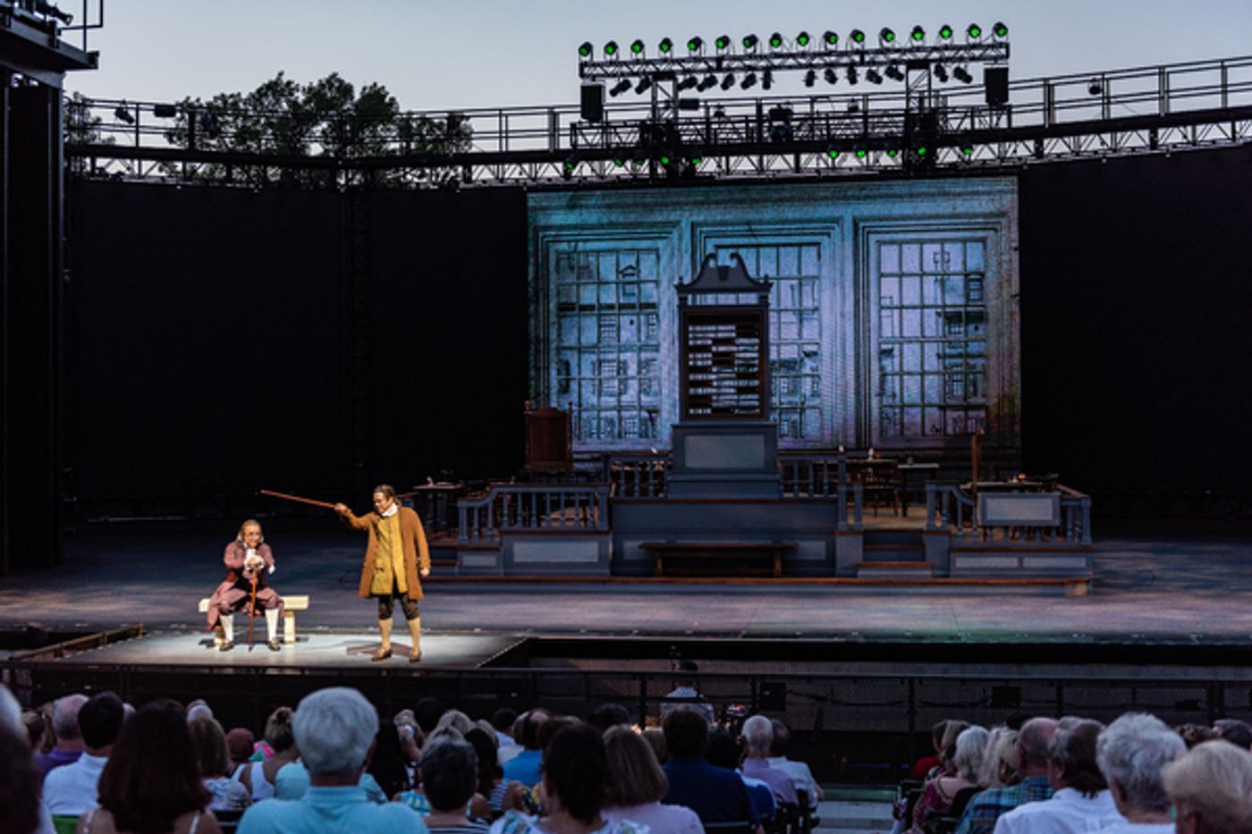 Photo Flash: Bobby Conte Thornton, Ali Ewoldt, Robert Petkoff And More Star In 1776 At The Muny  Image