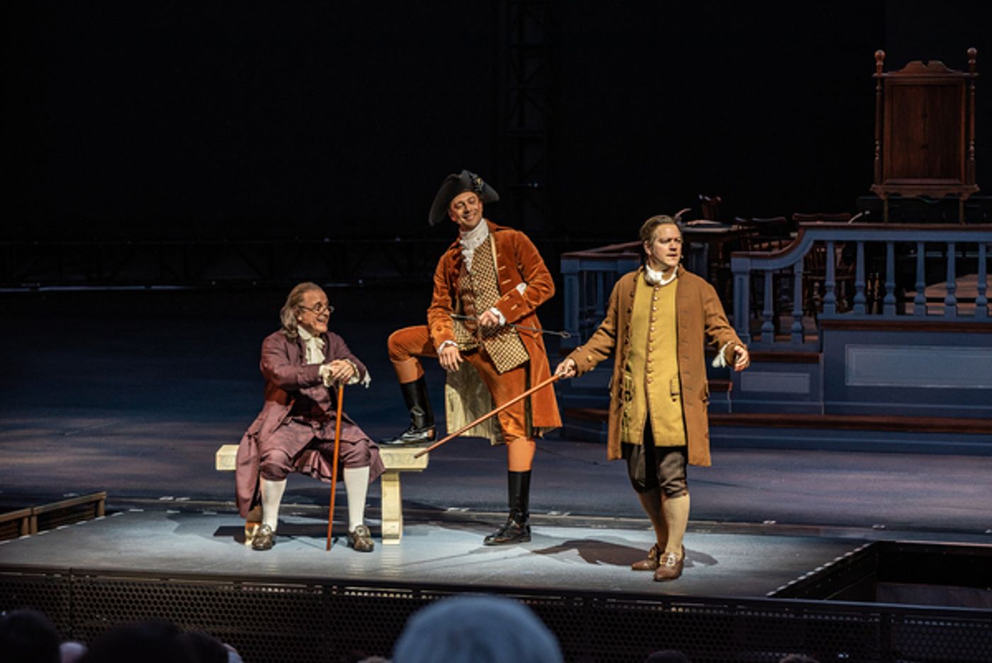 Photo Flash: Bobby Conte Thornton, Ali Ewoldt, Robert Petkoff And More Star In 1776 At The Muny  Image