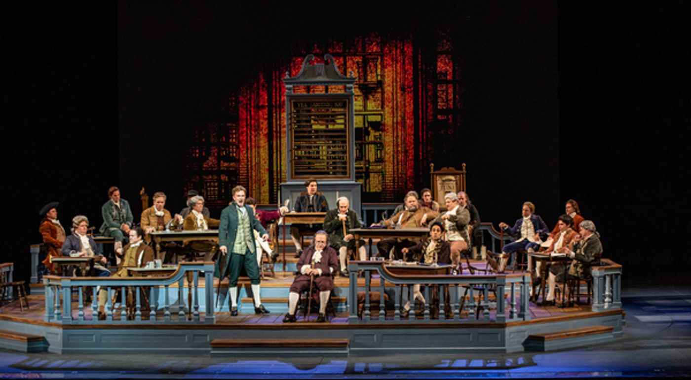 Photo Flash: Bobby Conte Thornton, Ali Ewoldt, Robert Petkoff And More Star In 1776 At The Muny  Image