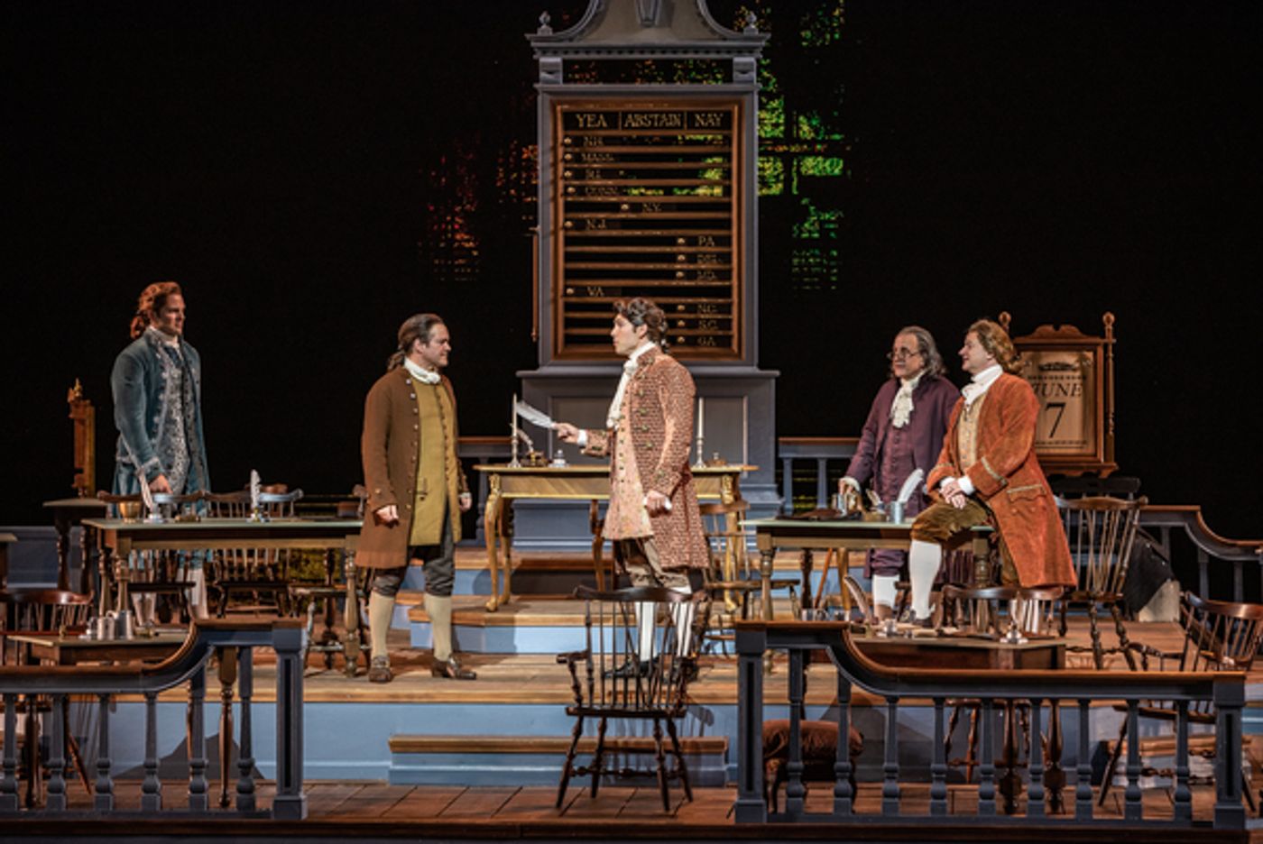 Photo Flash: Bobby Conte Thornton, Ali Ewoldt, Robert Petkoff And More Star In 1776 At The Muny  Image