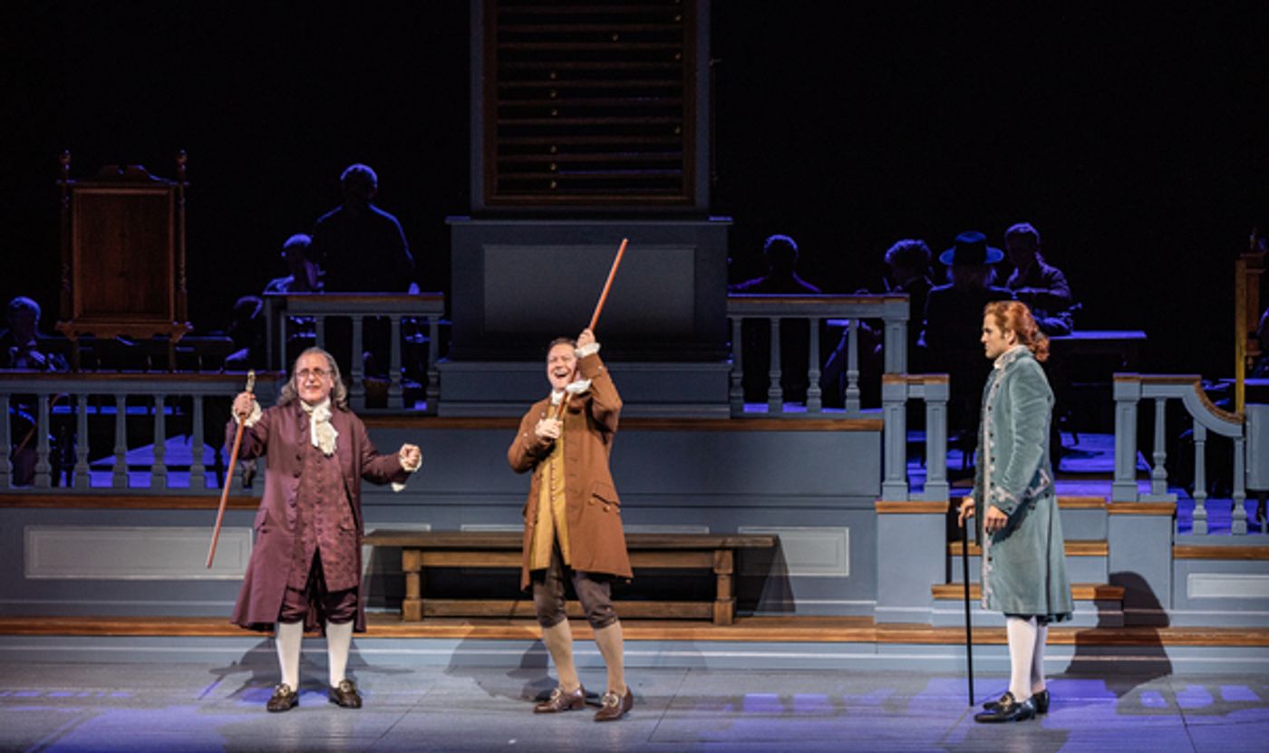 Photo Flash: Bobby Conte Thornton, Ali Ewoldt, Robert Petkoff And More Star In 1776 At The Muny  Image