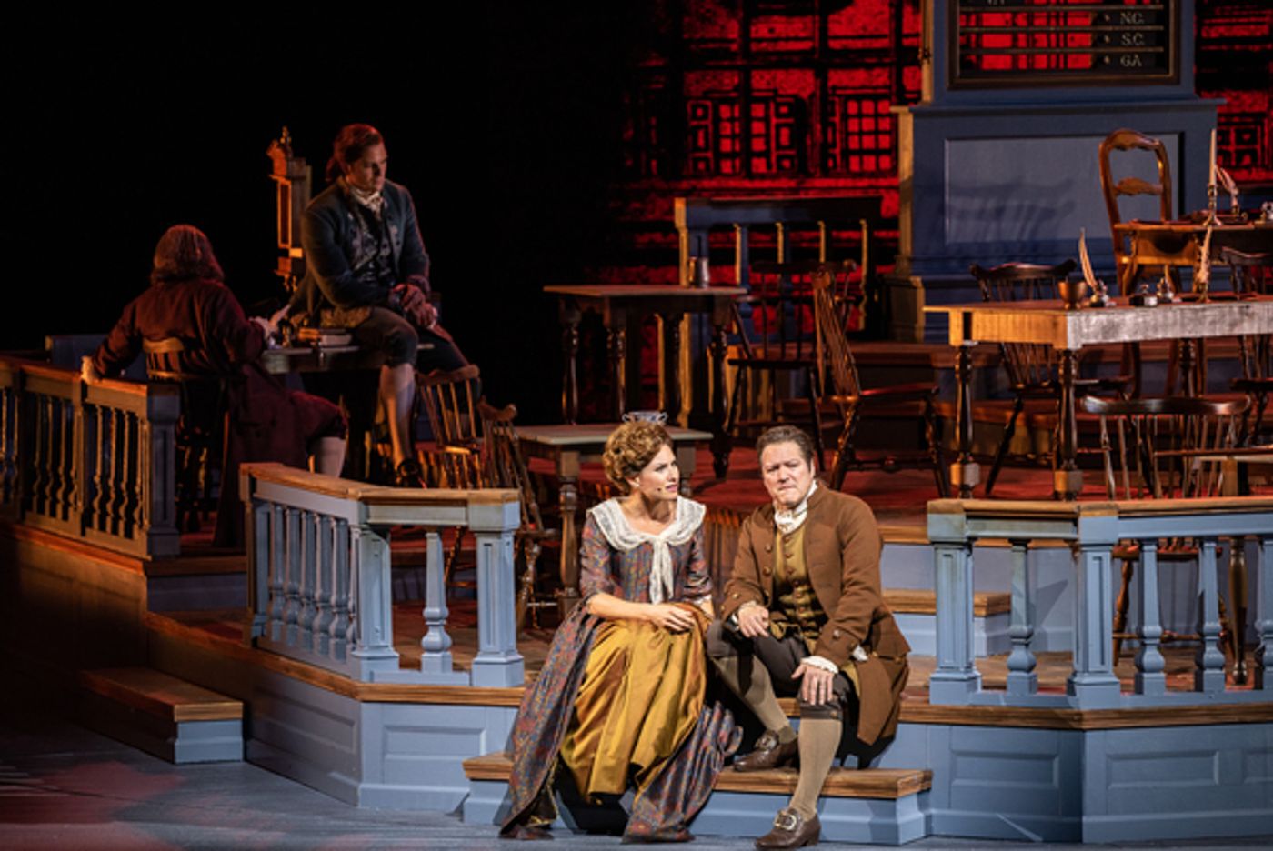 Photo Flash: Bobby Conte Thornton, Ali Ewoldt, Robert Petkoff And More Star In 1776 At The Muny  Image