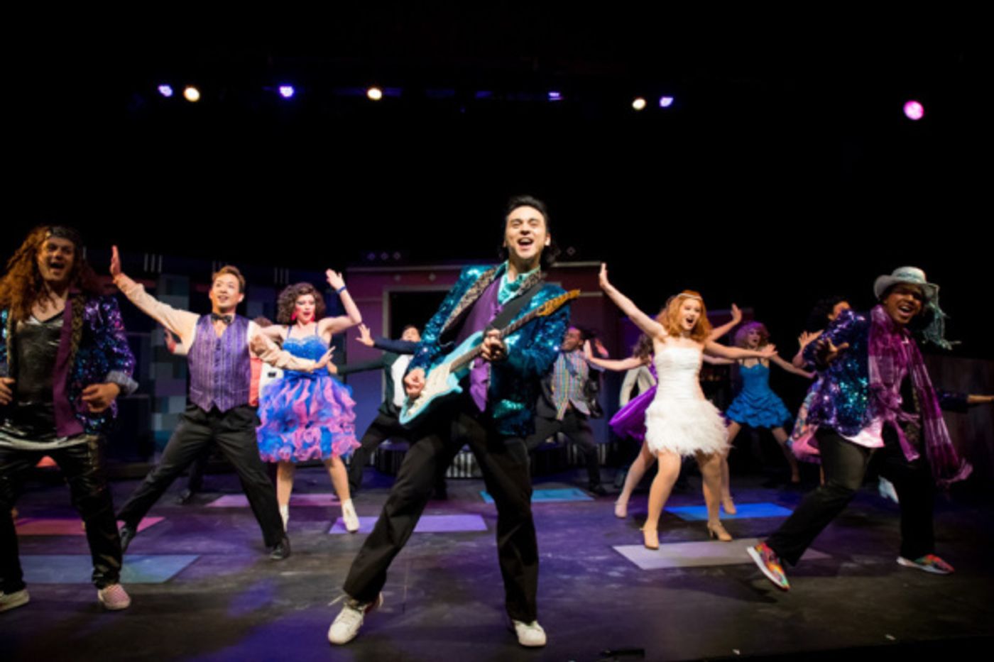 Photo Flash: First Look at THE WEDDING SINGER at The Morgan-Wixson Mainstage  Image