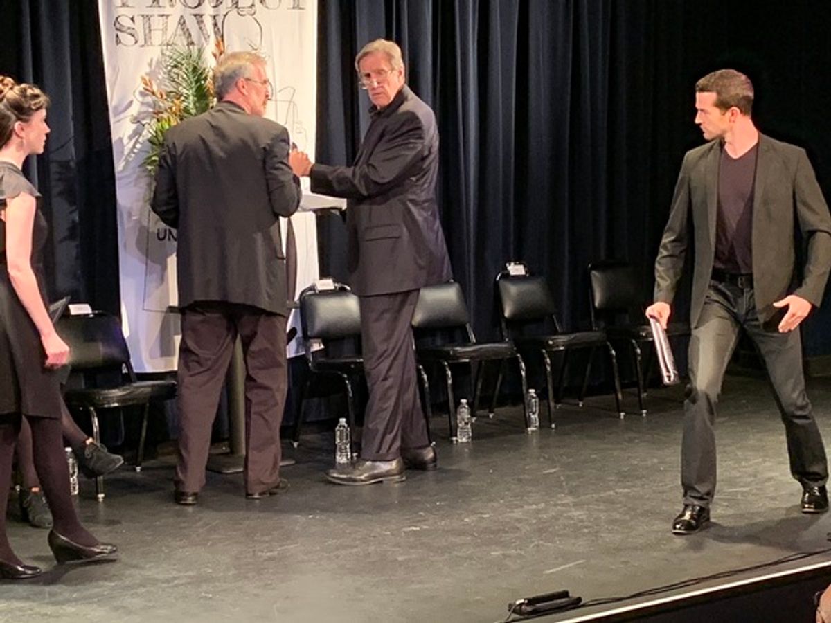 Amelia Pedlow, George Dvorsky, Tim Jerome, A.J. Shively at 