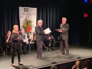 Caitlin Cohn, George Dvorsky, Tim Jerome @ BroadwayWorld Caitlin Cohn, George Dvorsky, Tim Jerome Photo