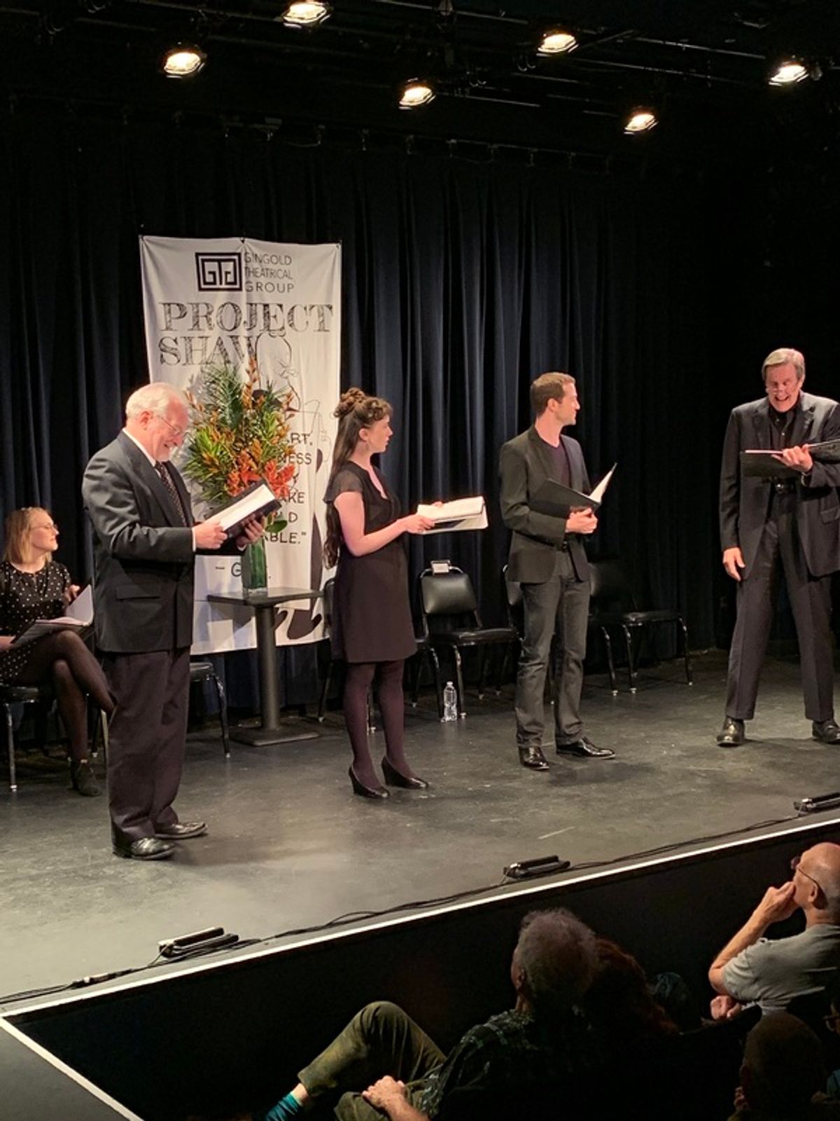 Tim Jerome, Amelia Pedlow, A.J. Shively, Nick Wyman at 