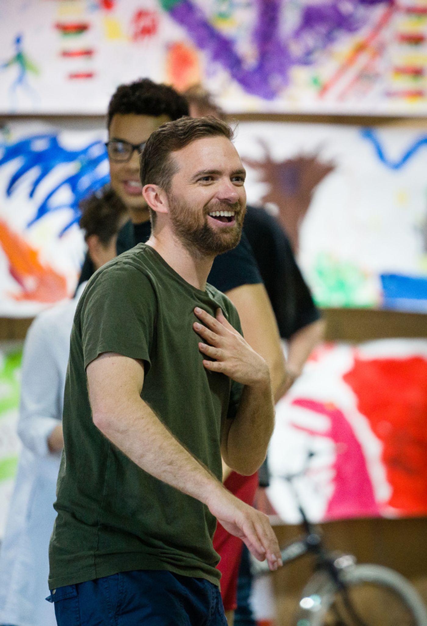 Photo Flash: Inside Rehearsal For Sally Cookson's PETER PAN at Troubadour White City Theatre  Image