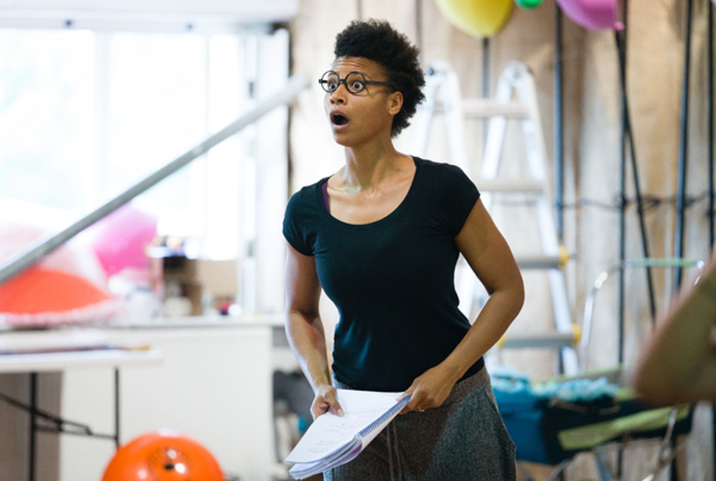 Photo Flash: Inside Rehearsal For Sally Cookson's PETER PAN at Troubadour White City Theatre  Image