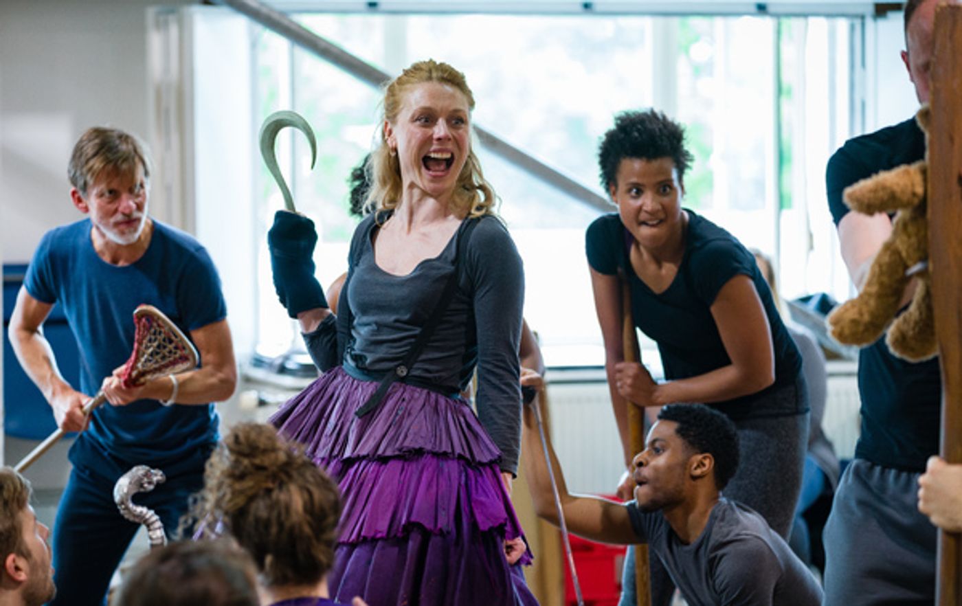 Photo Flash: Inside Rehearsal For Sally Cookson's PETER PAN at Troubadour White City Theatre  Image