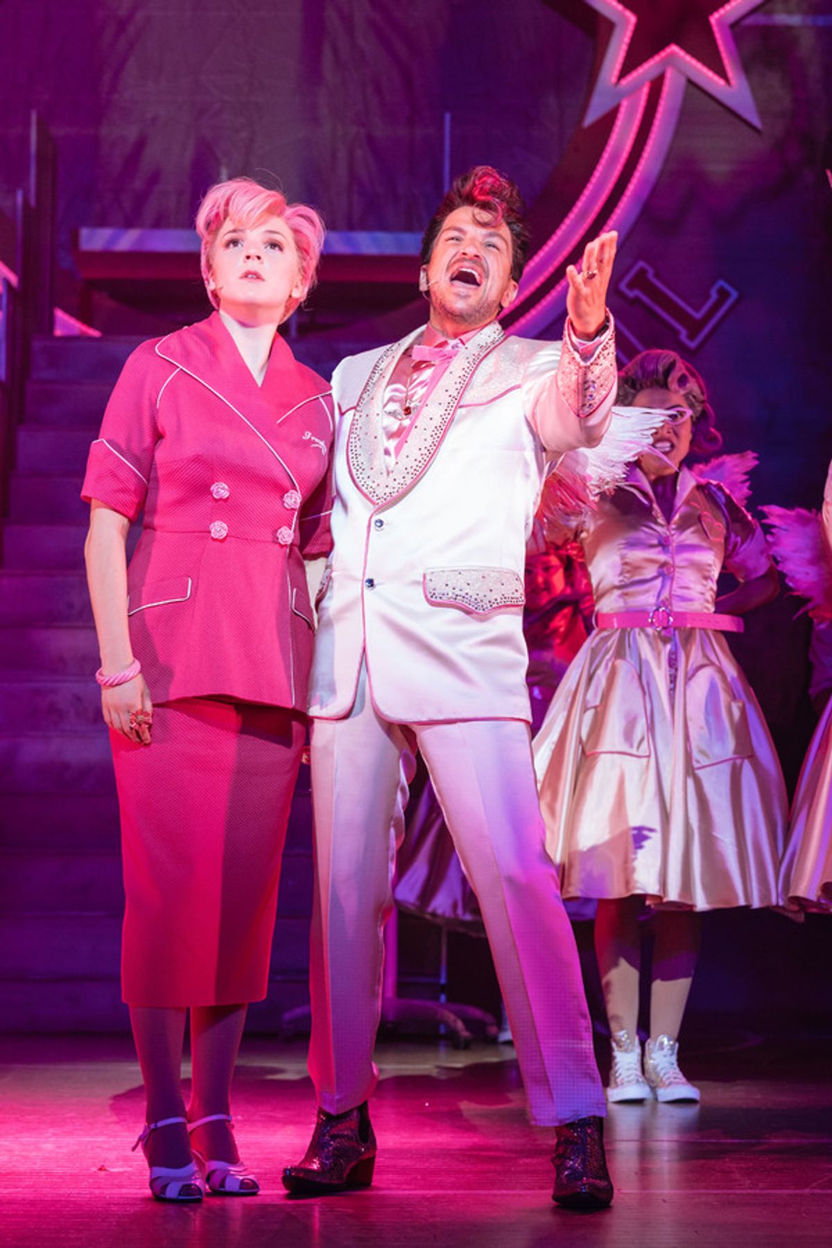 Eloise Davies and Peter Andre at 