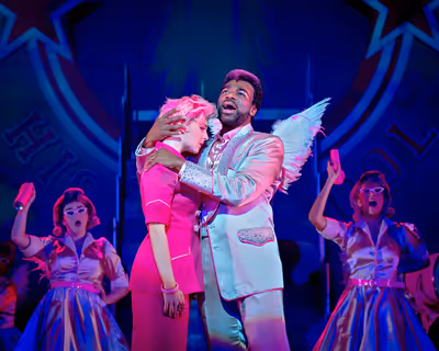 Ore Oduba and Eloise Davies Photo