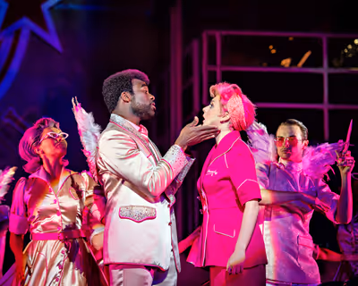 Ore Oduba and Eloise Davies Photo