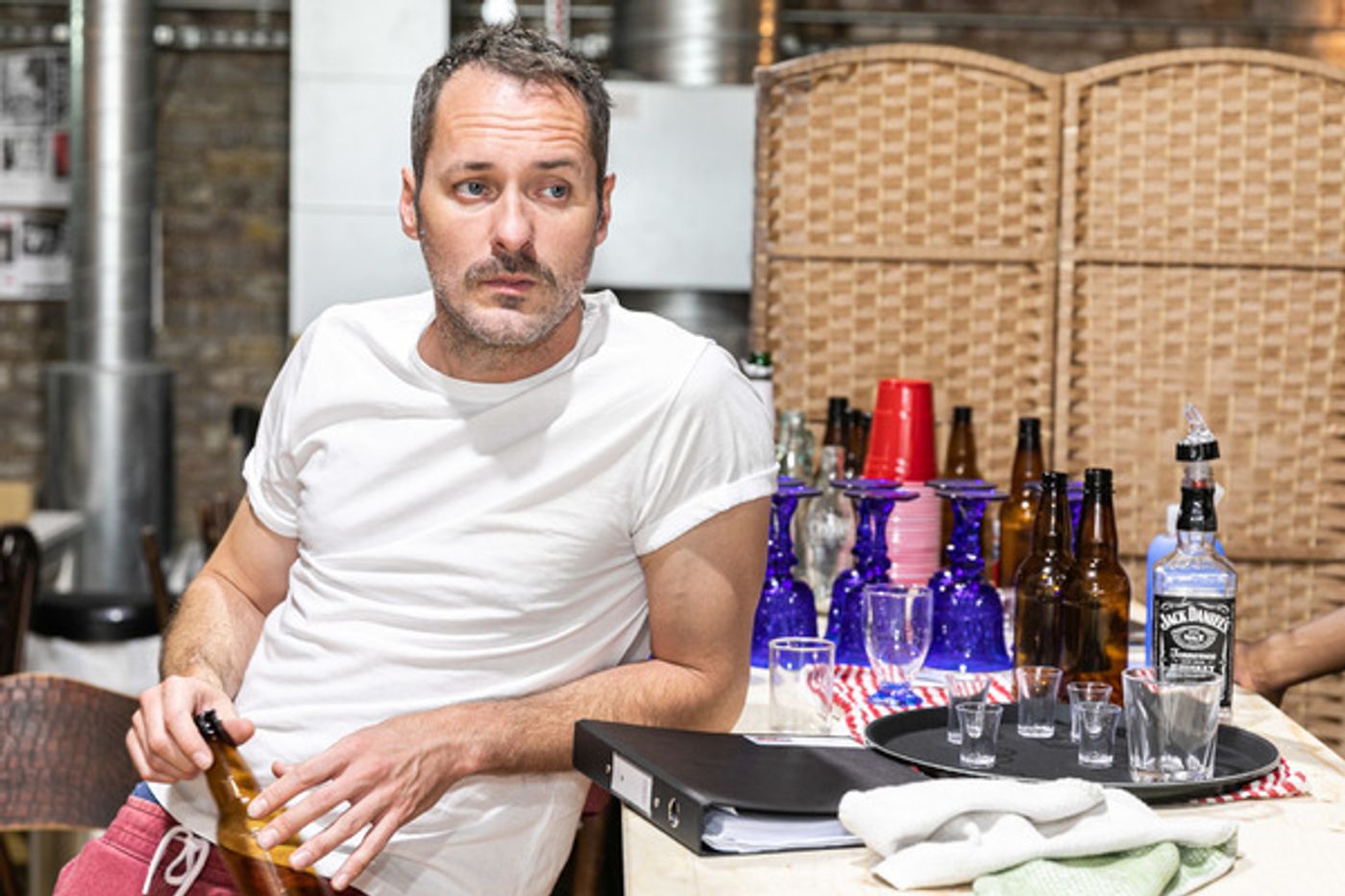 Photo Flash: Inside Rehearsal For THE VIEW UPSTAIRS at Soho Theatre  Image