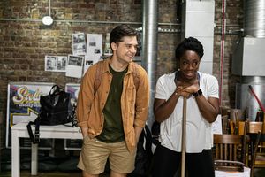 Andy Mientus, Carly Mercedes Dyer @ BroadwayWorld Andy Mientus, Carly Mercedes Dyer Photo