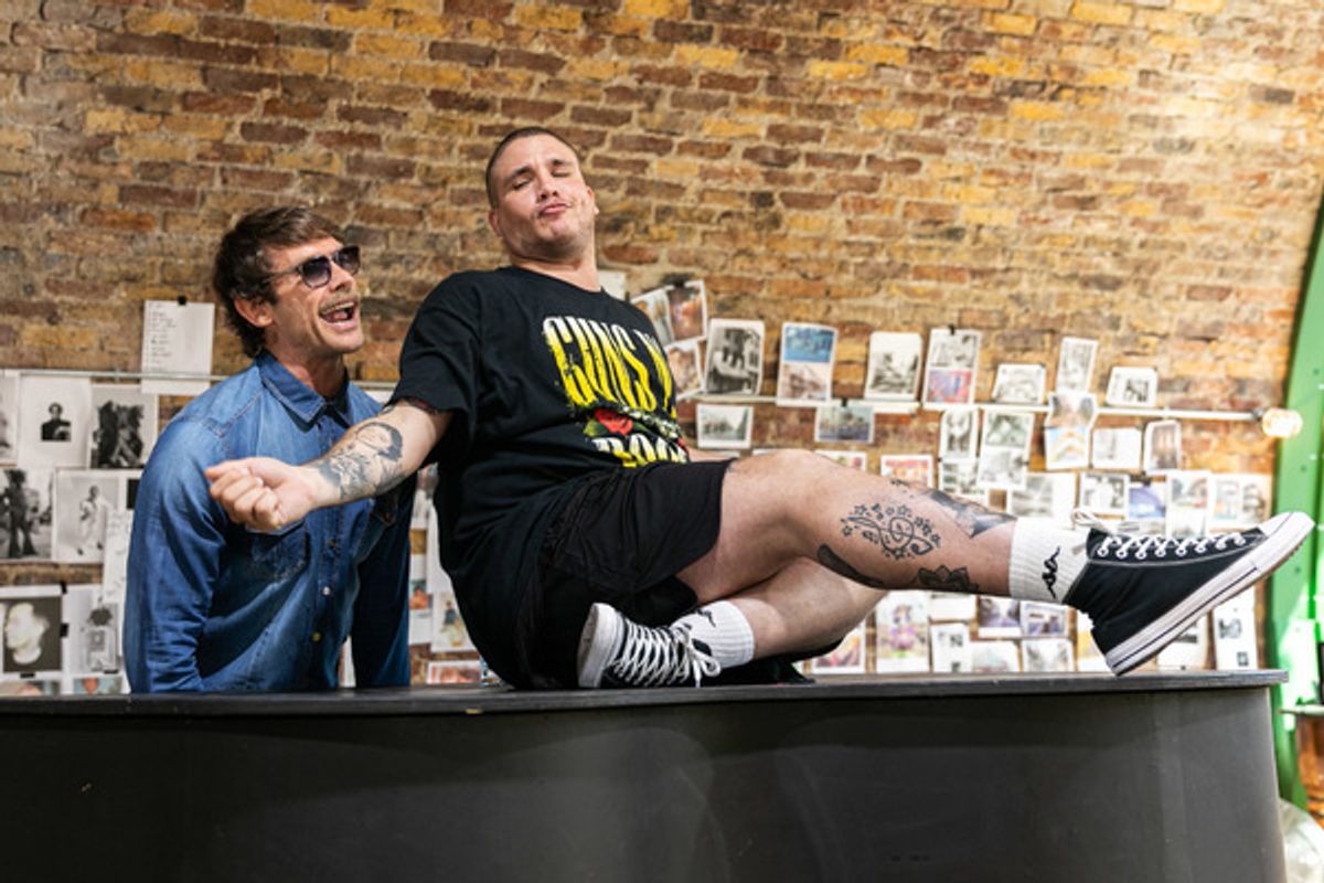 John Partridge and Garry Lee at 