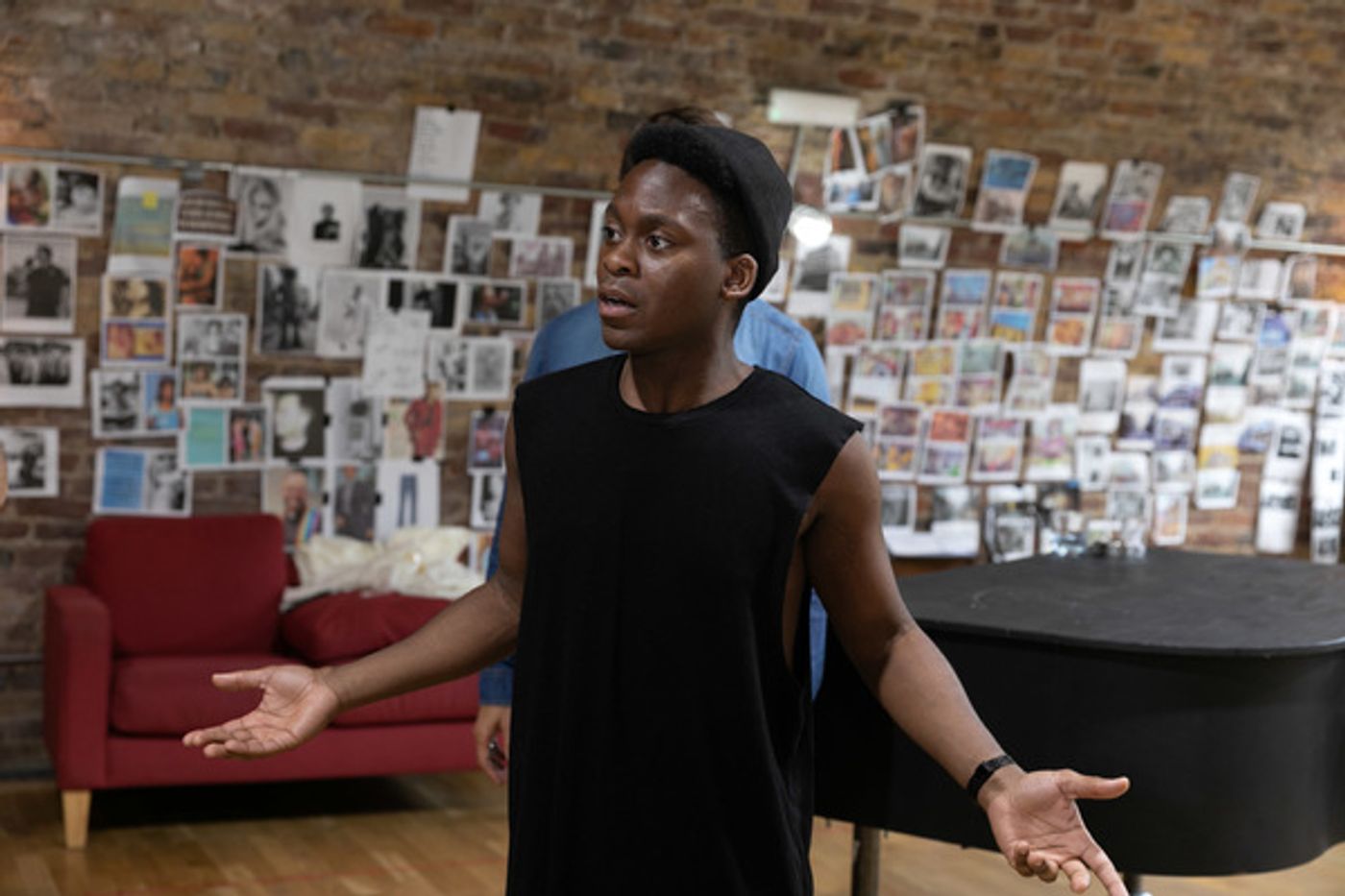 Photo Flash: Inside Rehearsal For THE VIEW UPSTAIRS at Soho Theatre  Image