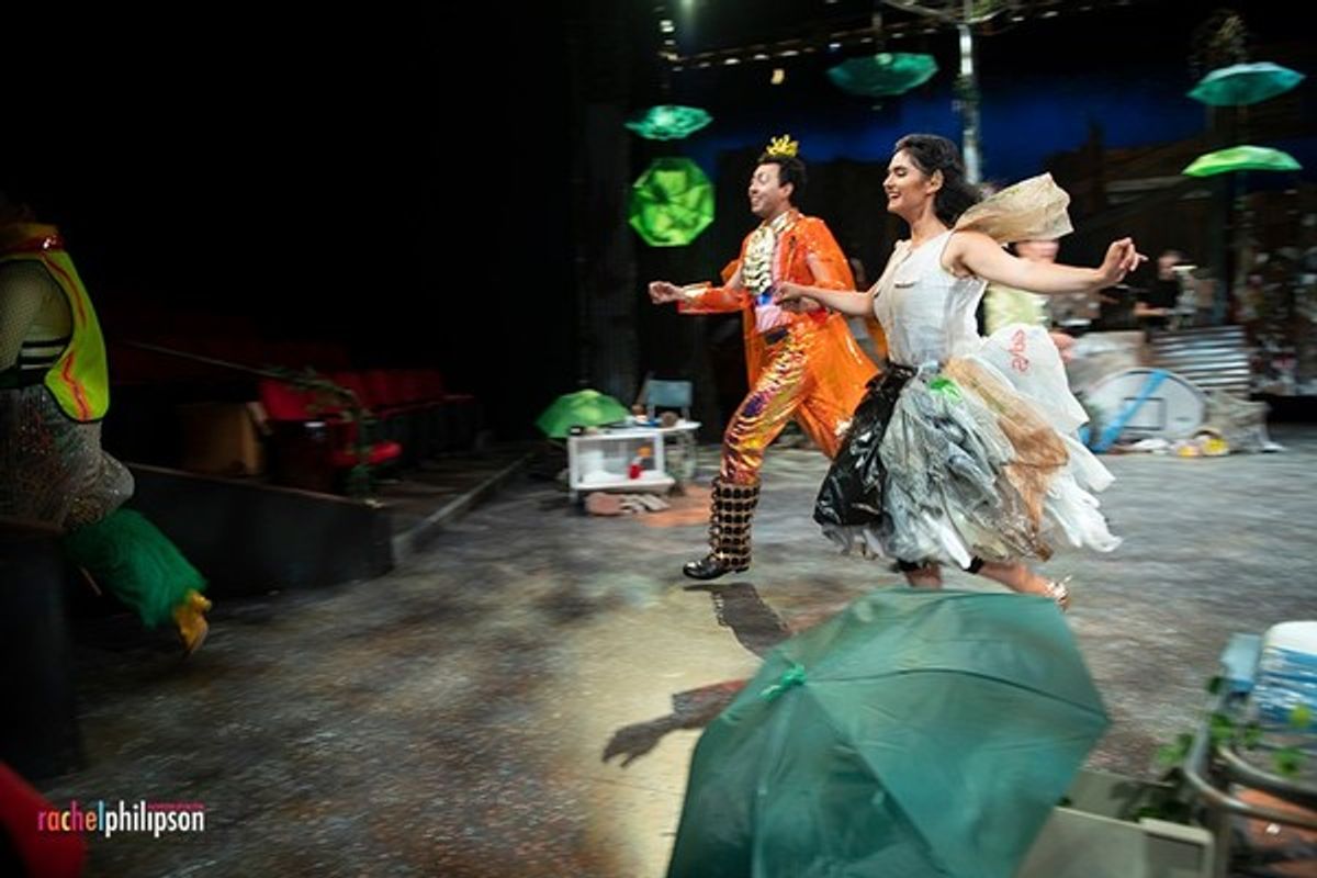 Graham Stevens and Aline Mayagoitia at 