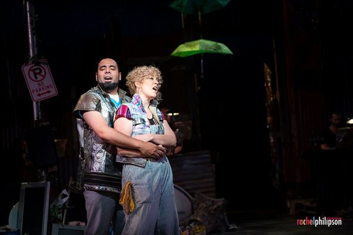 Aundre Seals and Erica Steinhagen at 