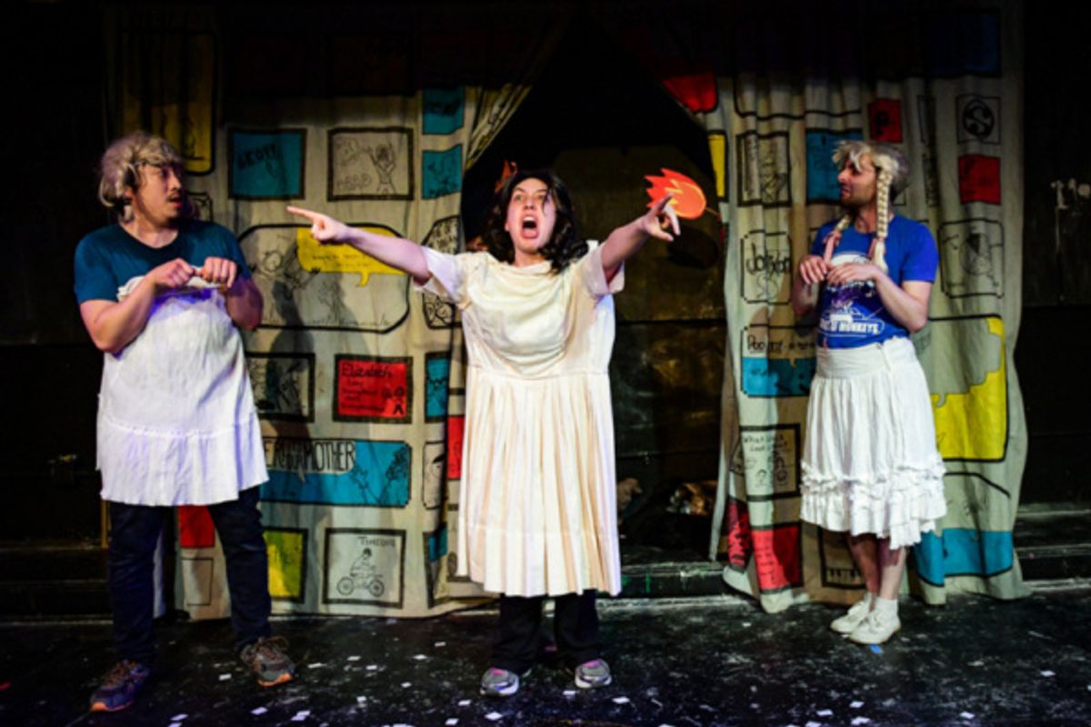 Nic Park, Emily Marso and Noah Appelbaum at 